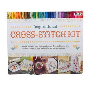 Inspirational Cross-Stitch Kit for 14 Different Cross Stitch Projects